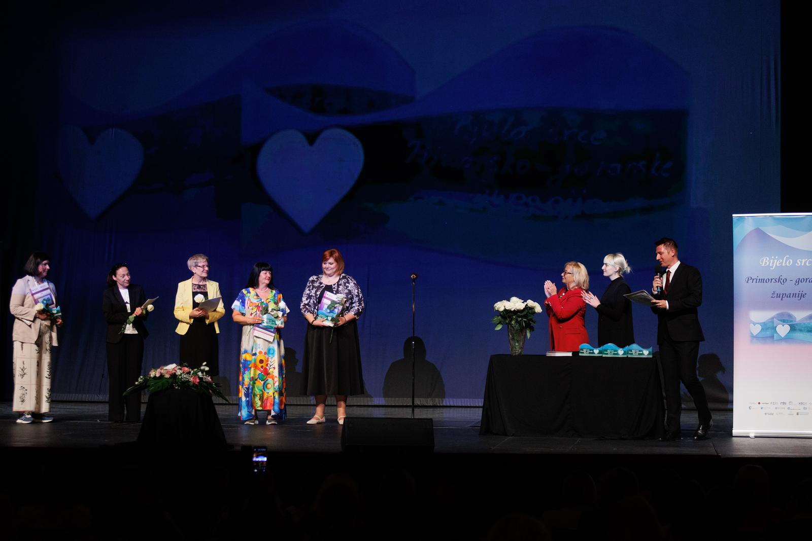 Rijeka: Dodjela nagrada “Bijelo srce Primorsko-goranske županije”