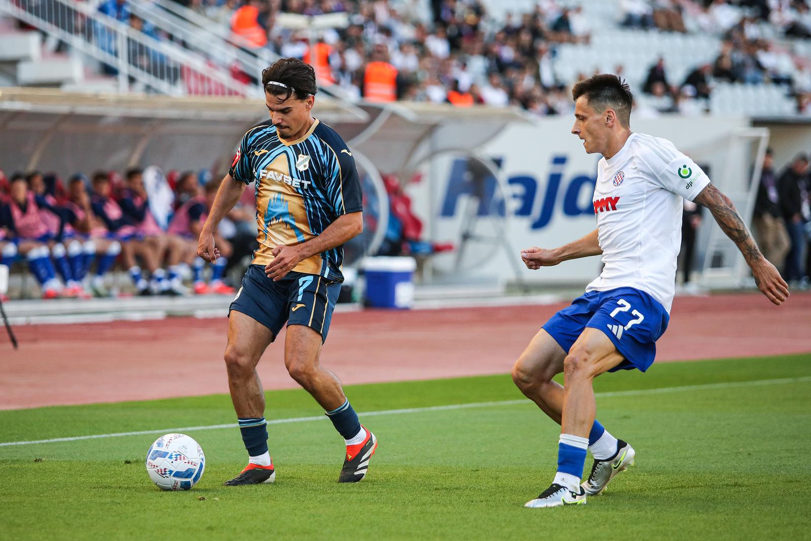 Hajduk i Rijeka sastali se u 35. kolu SuperSport HNL-a