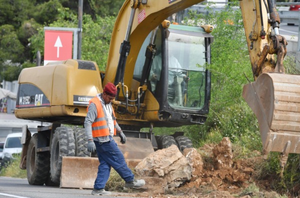 ibenik: Zapo?eli radovi na izradnji nogostupa u ulici Bribirskih knezova