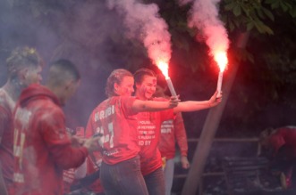 Rijeka: Maturanti srednjih škola širom grada slave kraj srednjoškolskog obrazovanja Rijeka: Maturanti srednjih škola širom grada slave kraj srednjoškolskog obrazovanja