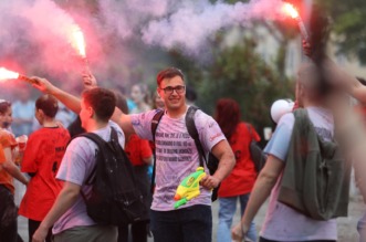 Rijeka: Maturanti srednjih škola širom grada slave kraj srednjoškolskog obrazovanja Rijeka: Maturanti srednjih škola širom grada slave kraj srednjoškolskog obrazovanja