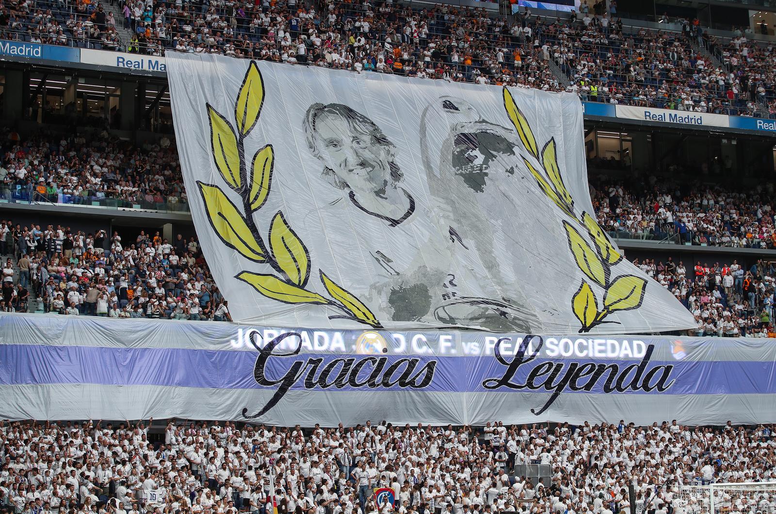 Madrid: Utakmica Real Madrid – Real Sociedad, posljednja u kojoj Luka Modrić igra s dresom Real Madrida Madrid: Utakmica Real Madrid – Real Sociedad, posljednja u kojoj Luka Modrić igra s dresom Real Madrida