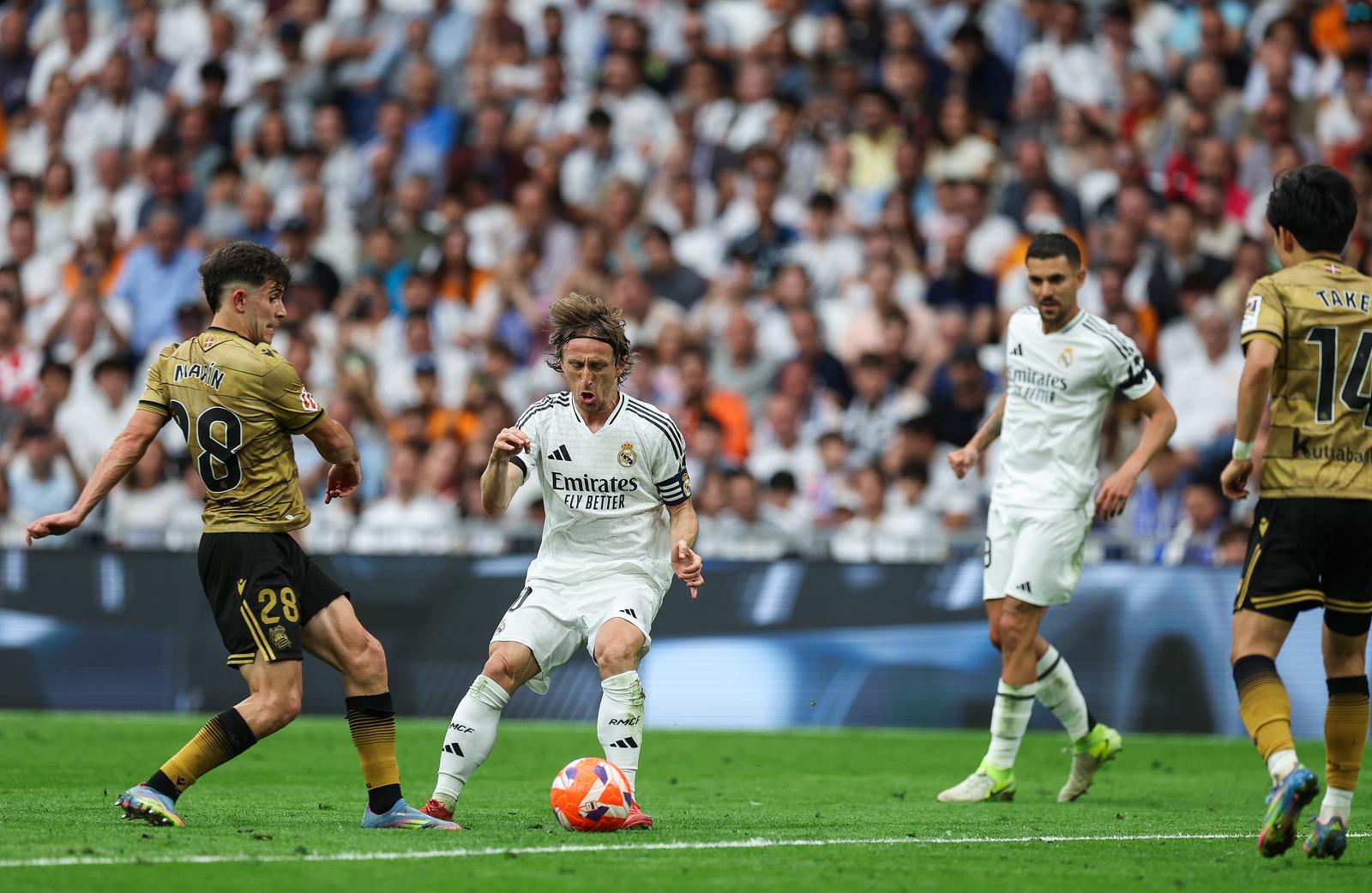 Madrid: Utakmica Real Madrid – Real Sociedad, posljednja u kojoj Luka Modrić igra s dresom Real Madrida Madrid: Utakmica Real Madrid – Real Sociedad, posljednja u kojoj Luka Modrić igra s dresom Real Madrida