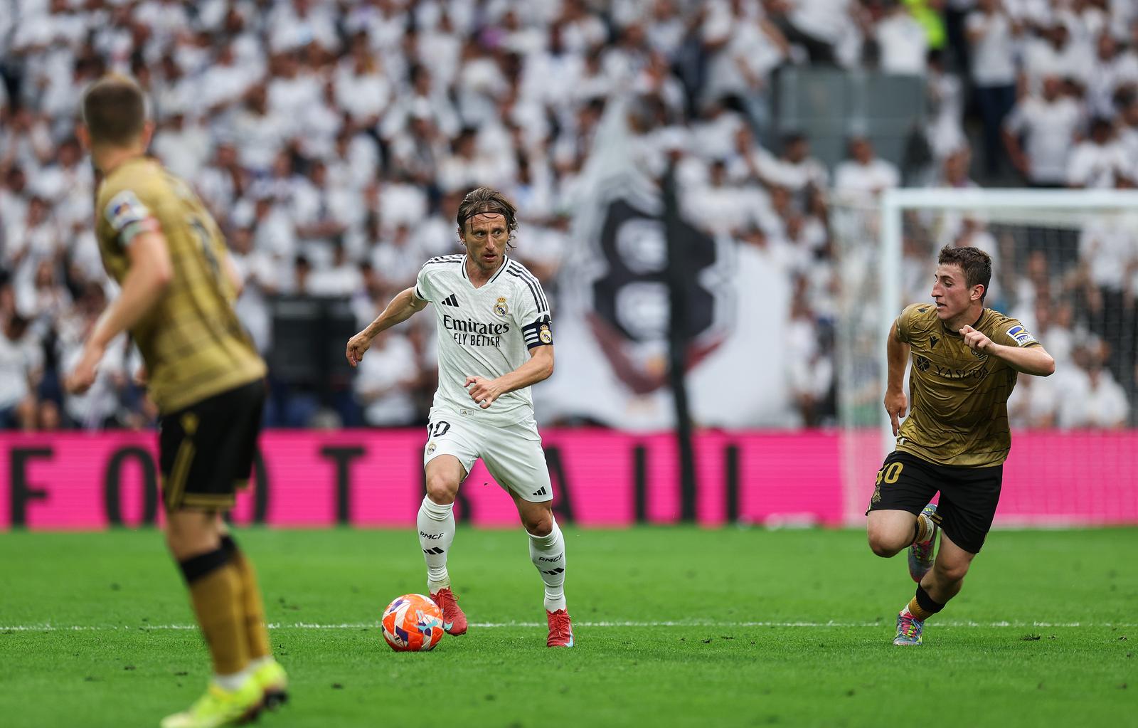 Madrid: Utakmica Real Madrid – Real Sociedad, posljednja u kojoj Luka Modrić igra s dresom Real Madrida Madrid: Utakmica Real Madrid – Real Sociedad, posljednja u kojoj Luka Modrić igra s dresom Real Madrida