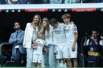 Madrid: Luka Modrić u zagrljaju svoje obitelji završio utakmicu za Real Madrid Madrid: Luka Modrić u zagrljaju svoje obitelji završio utakmicu za Real Madrid