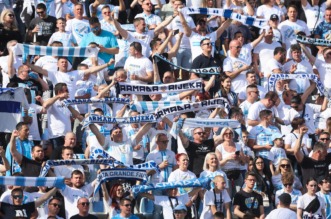 Rijeka: Navijači na susretu Rijeka – Slaven Belupo