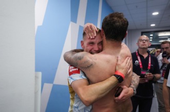 Igrači Rijeke slave osvajanje prvenstva Hrvatske