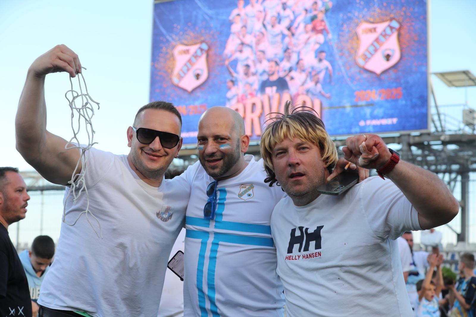 HNK Rijeka je postala prvak Hrvatske