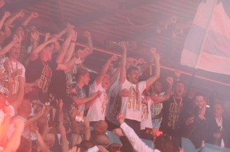 Igrači HNK Rijeka, prvaci Hrvatske, podigli su svoj pehar