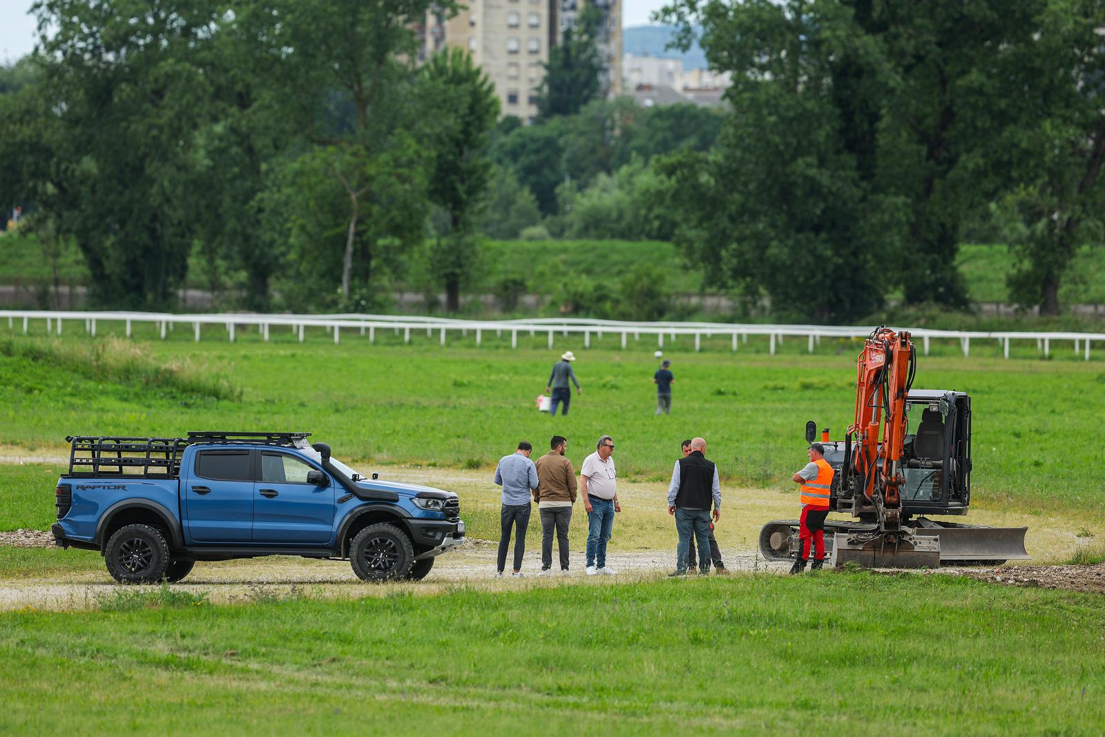 Zagreb: Radovi na Hipodromu za koncert Marka Perkovića Thompsona
