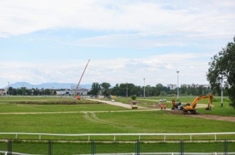 Zagreb: Radovi na Hipodromu za koncert Marka Perkovića Thompsona