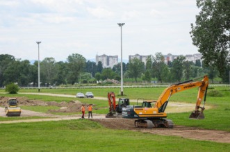 Zagreb: Radovi na Hipodromu za koncert Marka Perkovića Thompsona