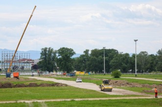 Zagreb: Radovi na Hipodromu za koncert Marka Perkovića Thompsona