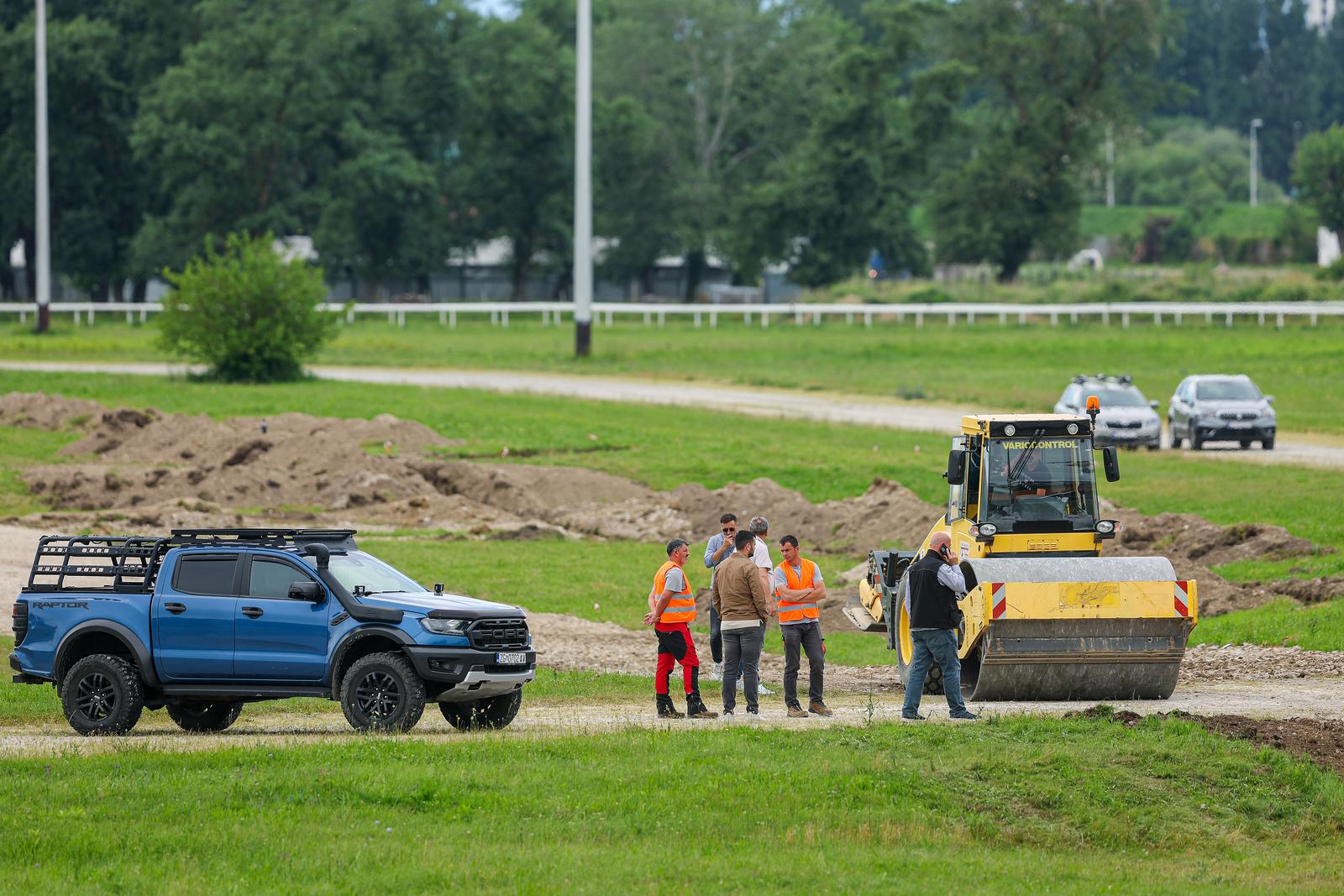 Zagreb: Radovi na Hipodromu za koncert Marka Perkovića Thompsona