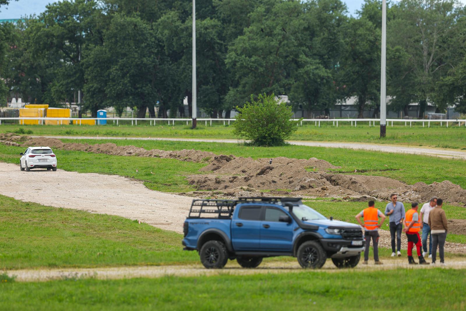 Zagreb: Radovi na Hipodromu za koncert Marka Perkovića Thompsona