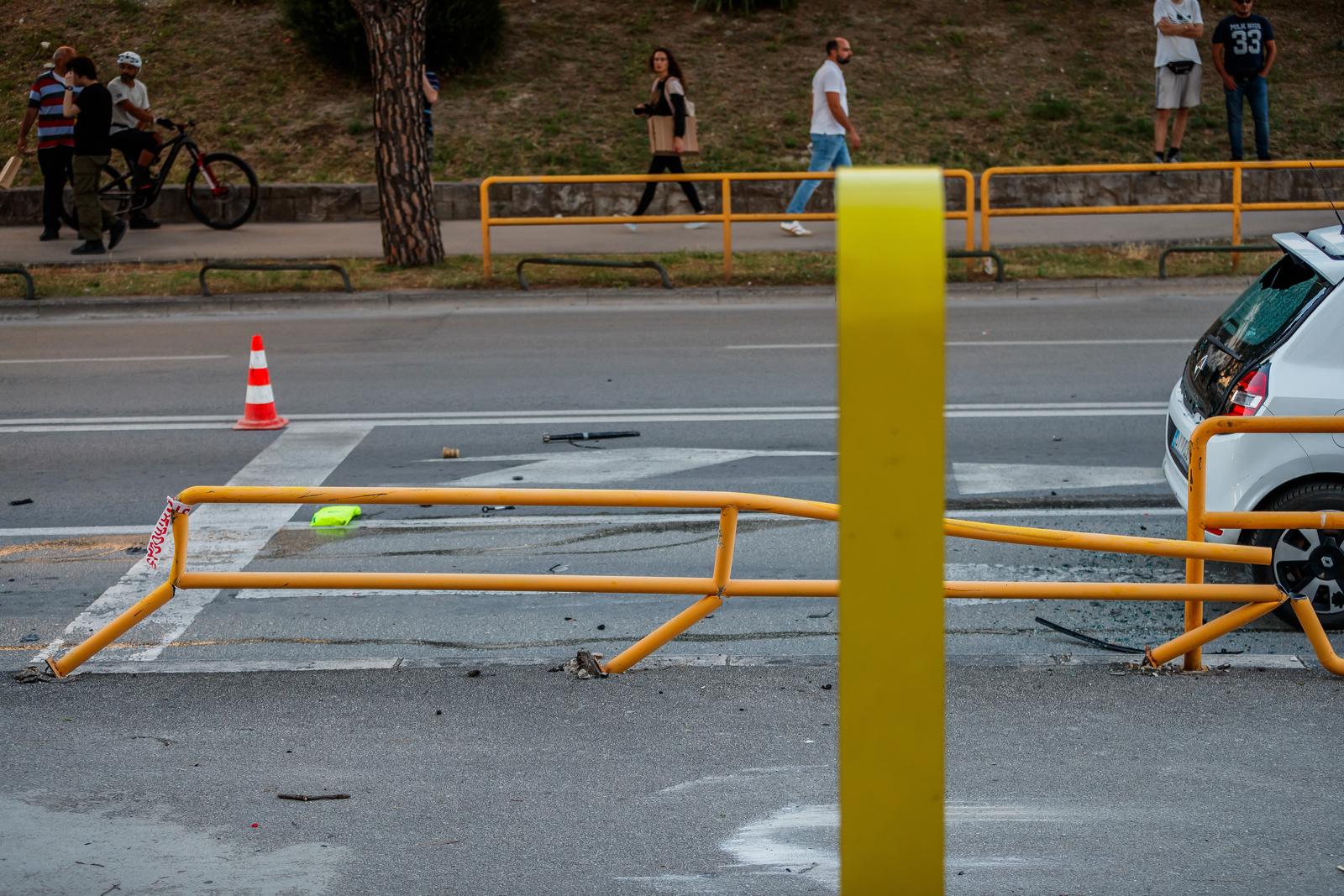 Split: Autom sletio s kolnika i usmrtio pješakinju