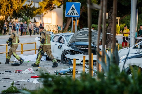 Split: Autom sletio s kolnika i usmrtio pješakinju