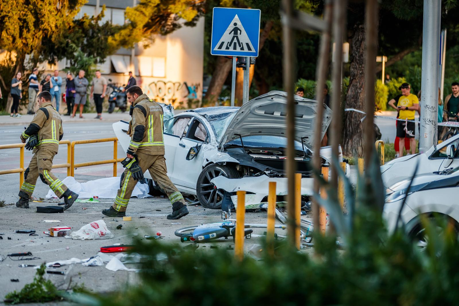 Split: Autom sletio s kolnika i usmrtio pješakinju