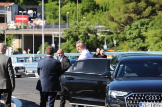 Rijeka: Premijer Plenković i ministar Butković obišli novi vijadukt na čvoru Orehovica Rijeka: Premijer Plenković i ministar Butković obišli novi vijadukt na čvoru Orehovica