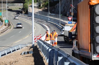 Rijeka: Premijer Plenković i ministar Butković obišli novi vijadukt na čvoru Orehovica Rijeka: Premijer Plenković i ministar Butković obišli novi vijadukt na čvoru Orehovica