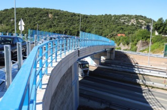 Rijeka: Premijer Plenković i ministar Butković obišli novi vijadukt na čvoru Orehovica Rijeka: Premijer Plenković i ministar Butković obišli novi vijadukt na čvoru Orehovica