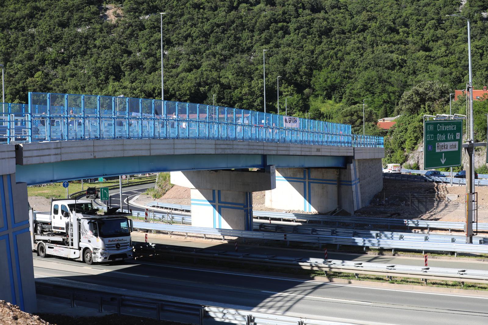 Rijeka: Premijer Plenković i ministar Butković obišli novi vijadukt na čvoru Orehovica Rijeka: Premijer Plenković i ministar Butković obišli novi vijadukt na čvoru Orehovica