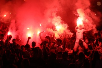 Rijeka: Navijači na Korzu slave osvajanje Hrvatskog nogometnog kupa Rijeka: Navijači na Korzu slave osvajanje Hrvatskog nogometnog kupa