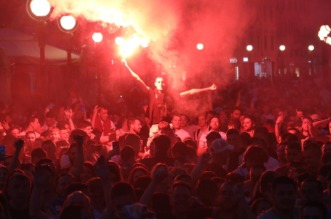 Rijeka: Navijači na Korzu slave osvajanje Hrvatskog nogometnog kupa Rijeka: Navijači na Korzu slave osvajanje Hrvatskog nogometnog kupa