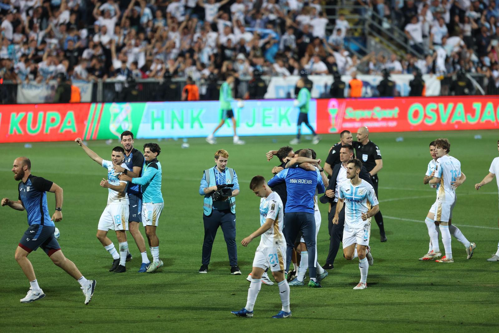 Rijeka: HNK Rijeka osvojila Hrvatski nogometni kup