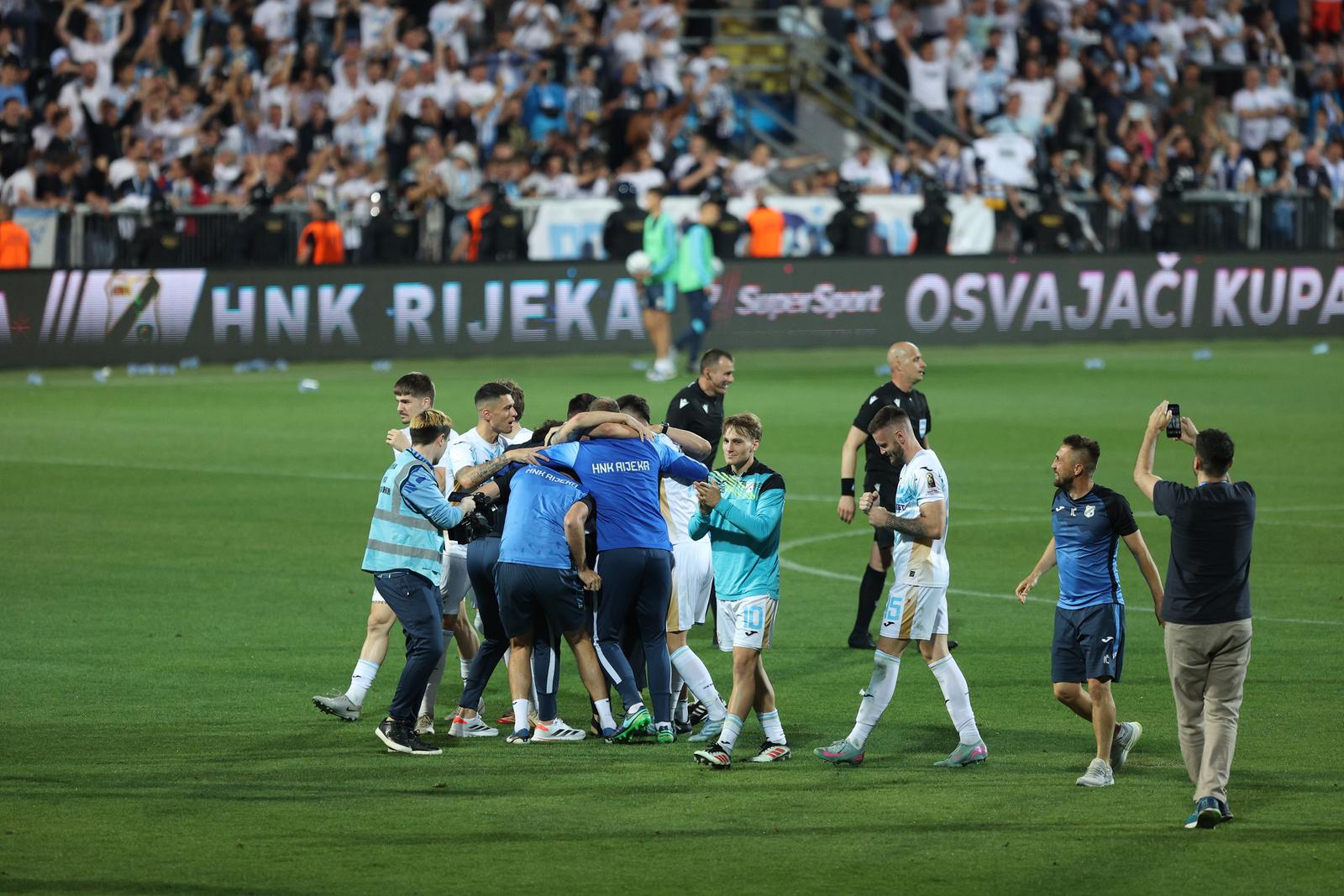 Rijeka: HNK Rijeka osvojila Hrvatski nogometni kup