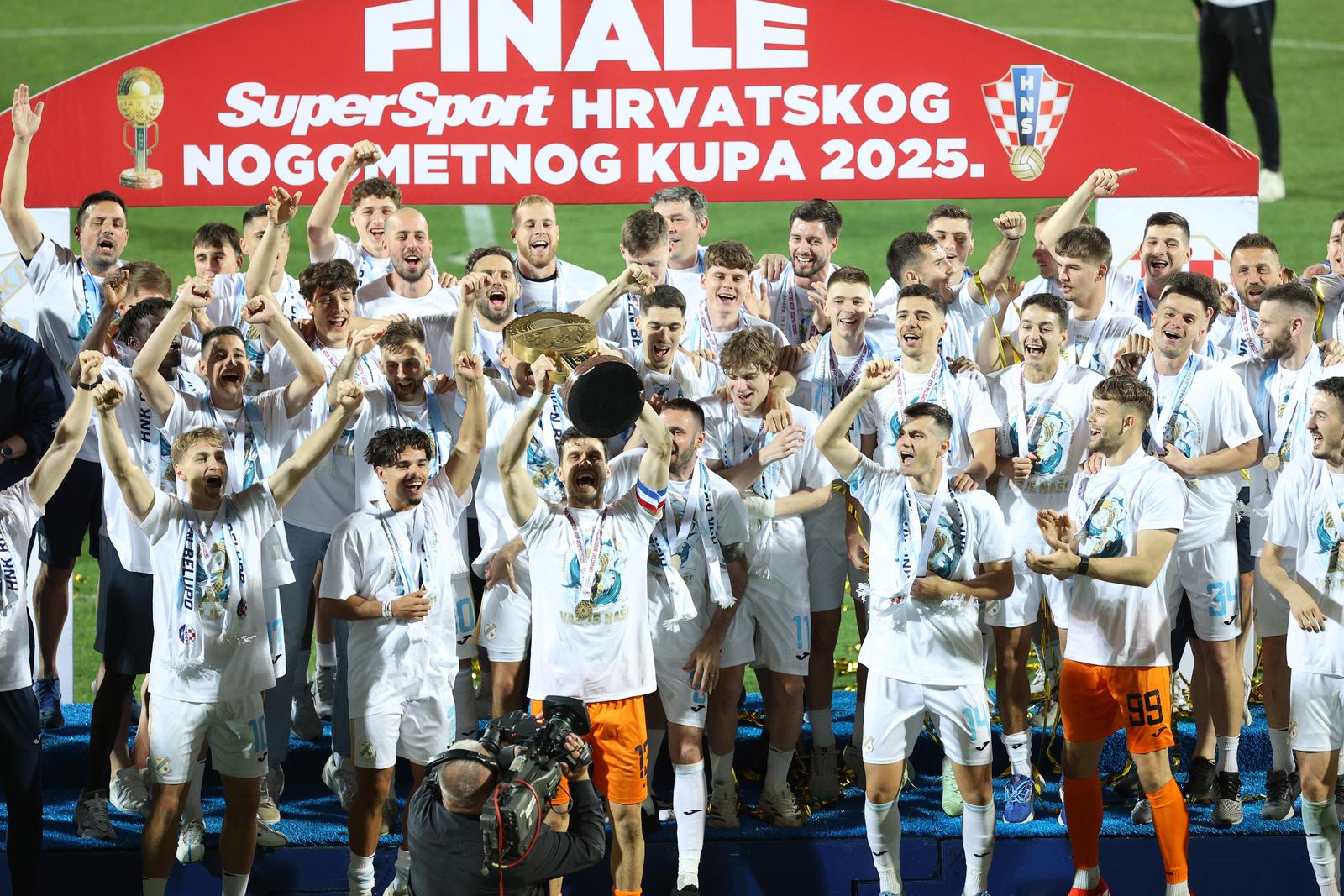 Rijeka: HNK Rijeka osvojila Hrvatski nogometni kup