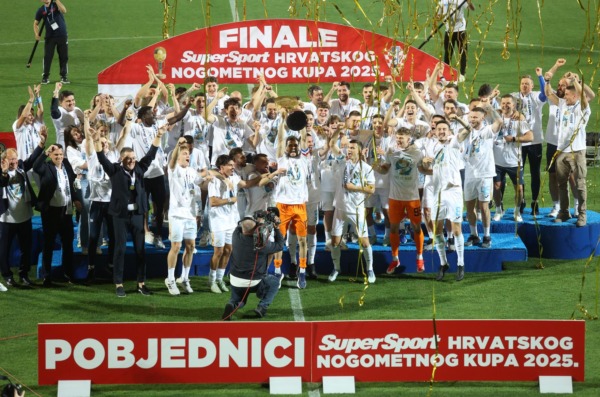 Rijeka: HNK Rijeka osvojila Hrvatski nogometni kup