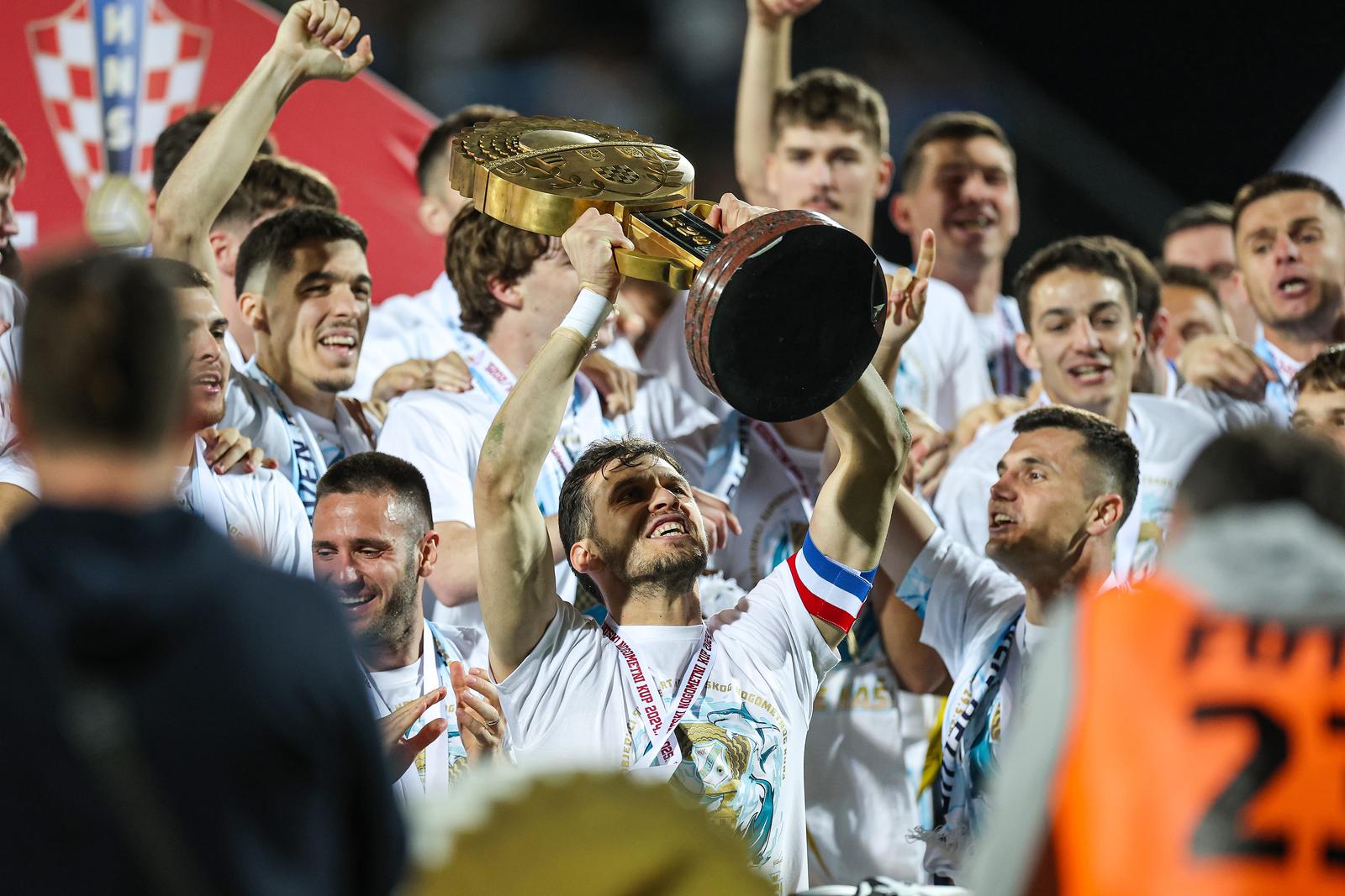 Rijeka: HNK Rijeka osvojila Hrvatski nogometni kup