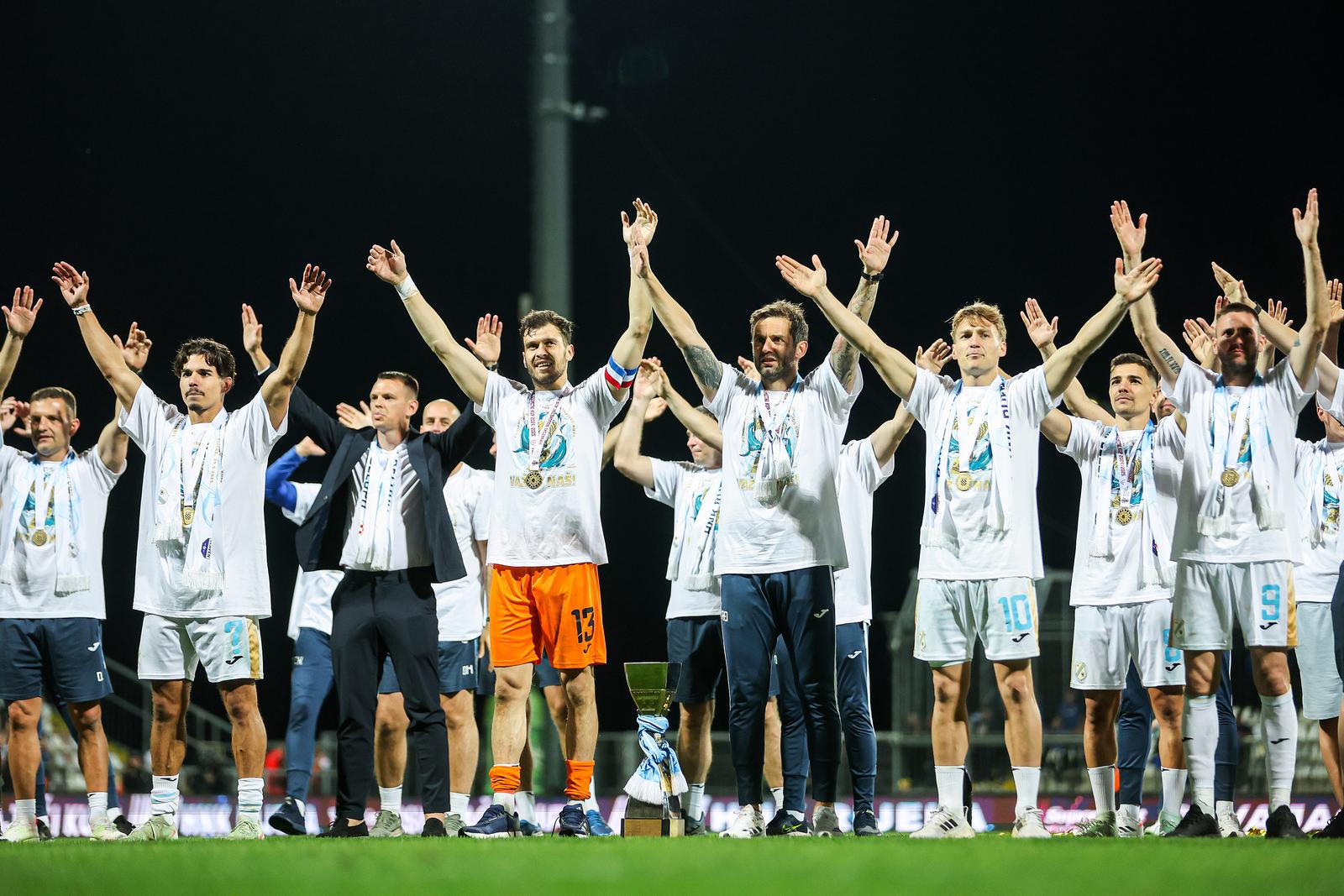 Rijeka: HNK Rijeka osvojila Hrvatski nogometni kup