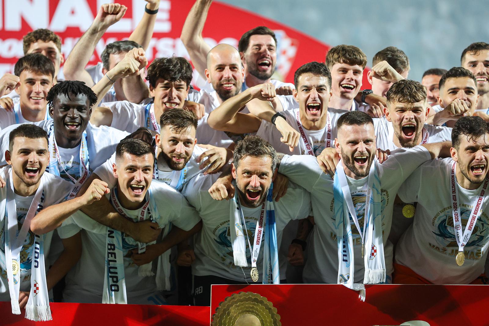 Rijeka: HNK Rijeka osvojila Hrvatski nogometni kup