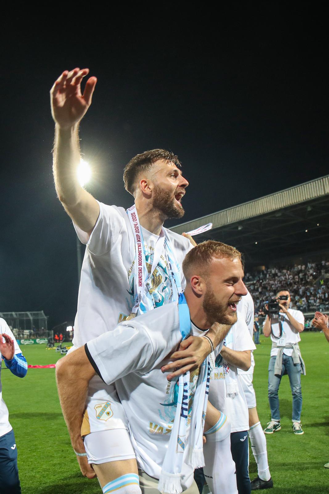 Rijeka: HNK Rijeka osvojila Hrvatski nogometni kup