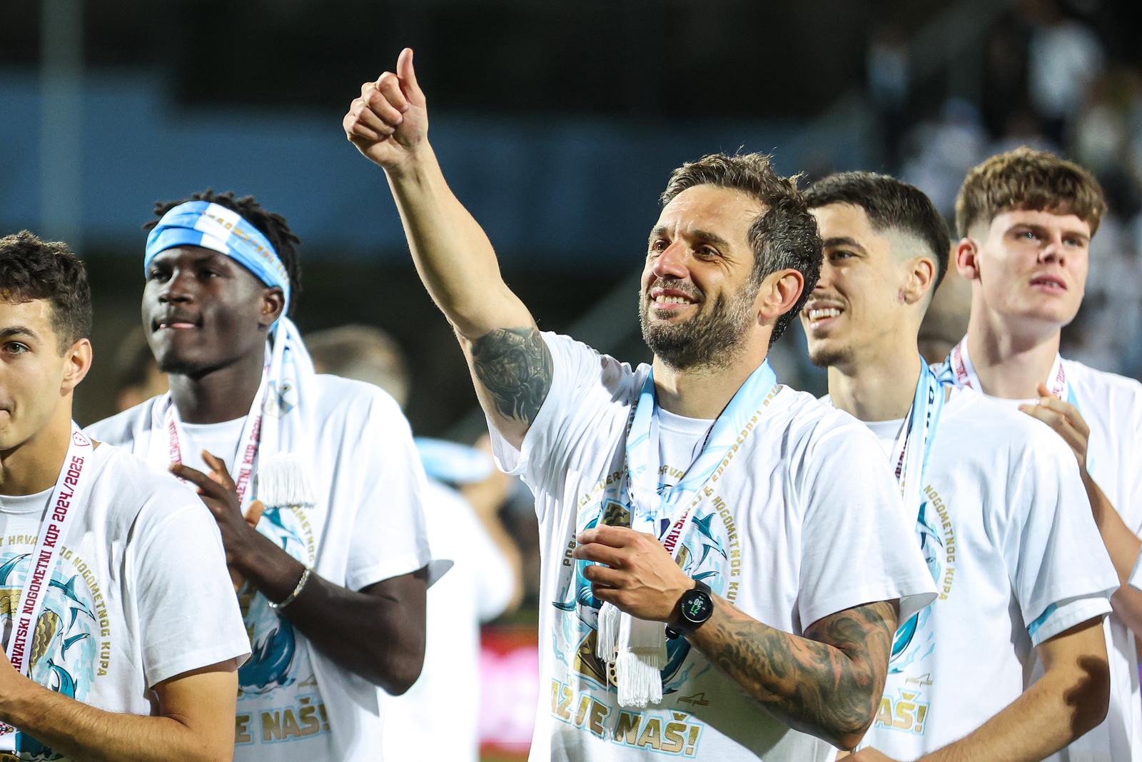 Rijeka: HNK Rijeka osvojila Hrvatski nogometni kup