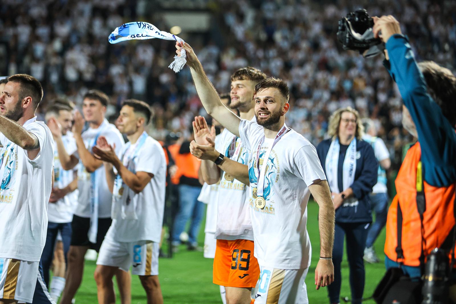 Rijeka: HNK Rijeka osvojila Hrvatski nogometni kup