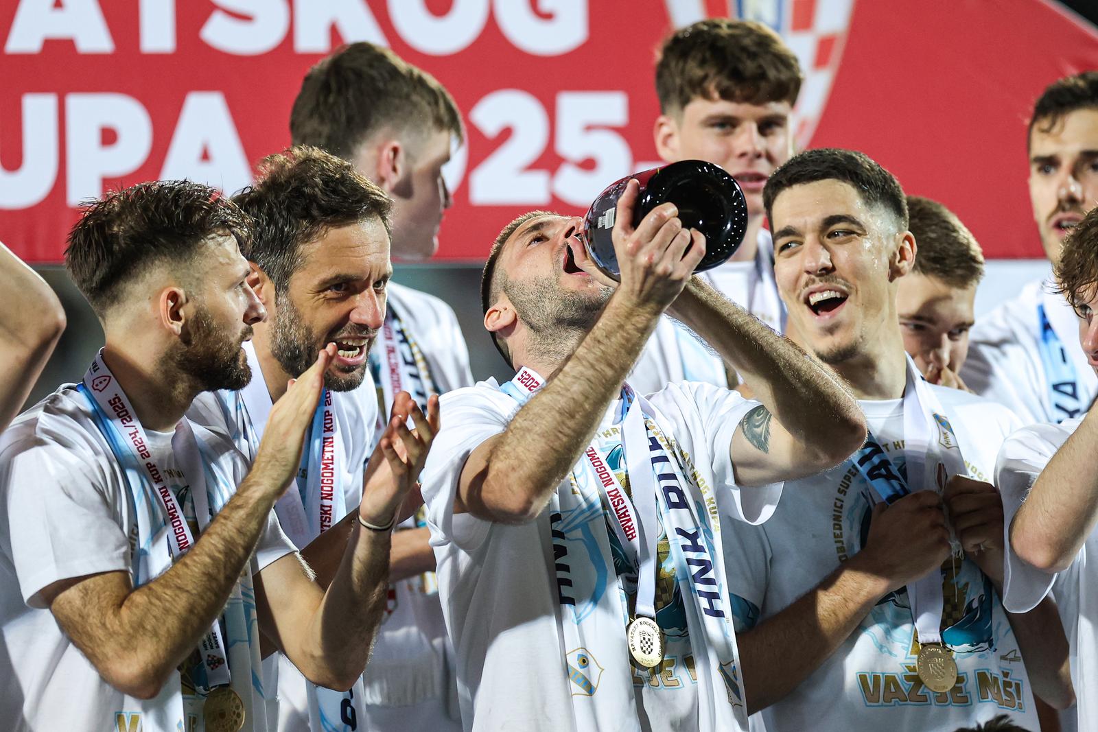 Rijeka: HNK Rijeka osvojila Hrvatski nogometni kup