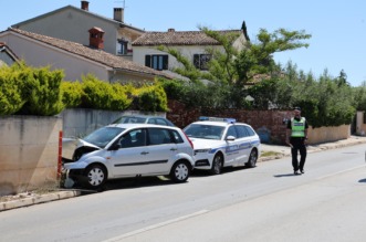 Pula: Prometna nesreća u Medulinskoj ulici