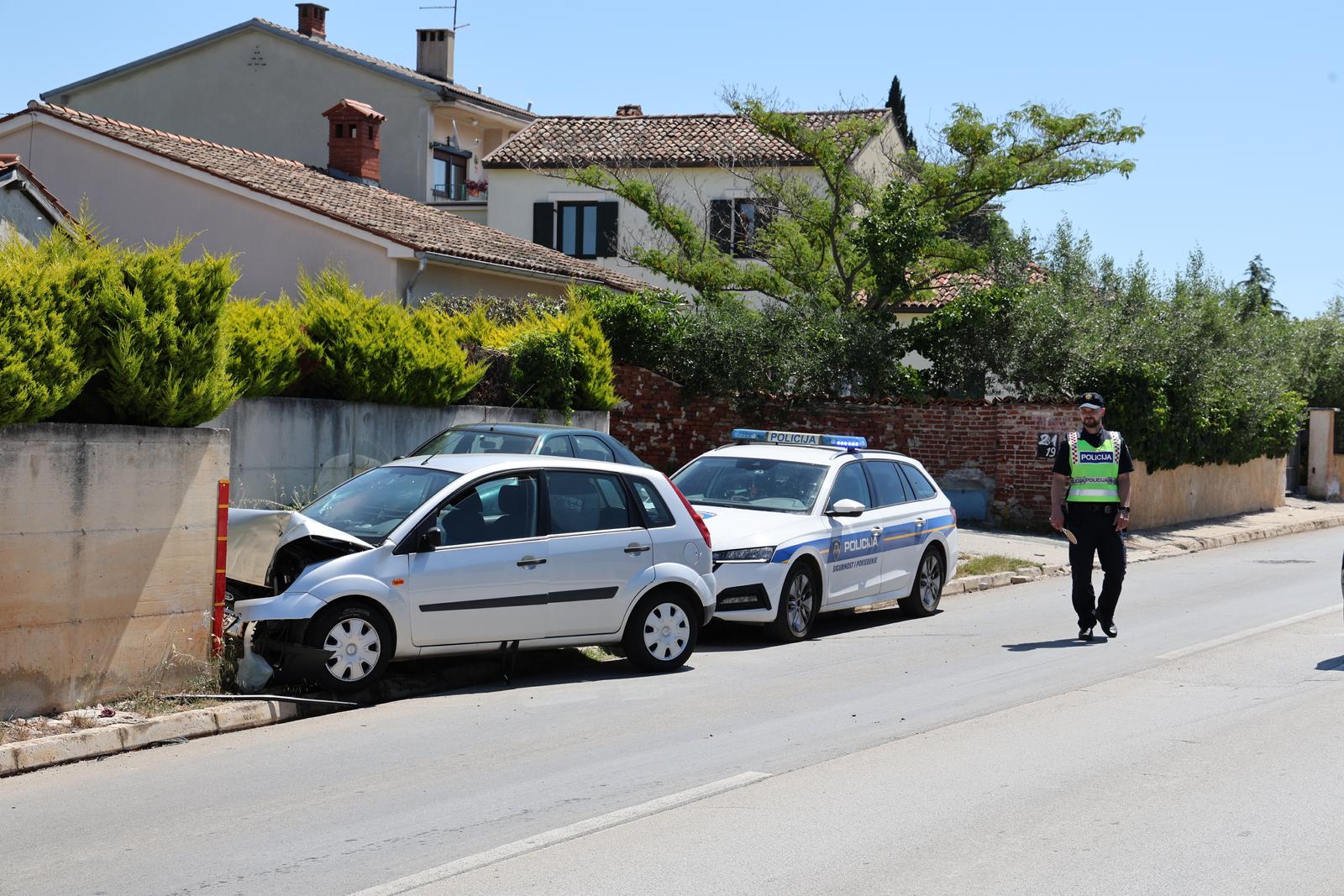 Pula: Prometna nesreća u Medulinskoj ulici