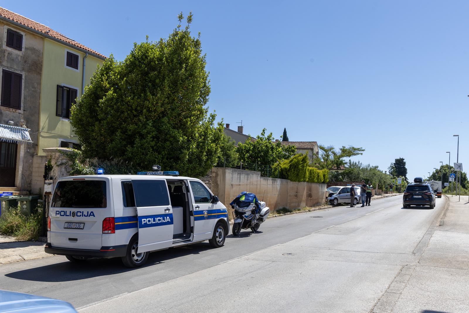 Pula: Prometna nesreća u Medulinskoj ulici