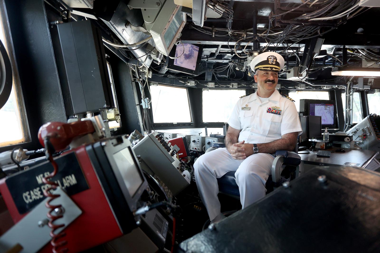 Rijeka: Posjet brodu Američke ratne mornarice USS Forrest Sherman u brodogradilištu Viktor Lenac