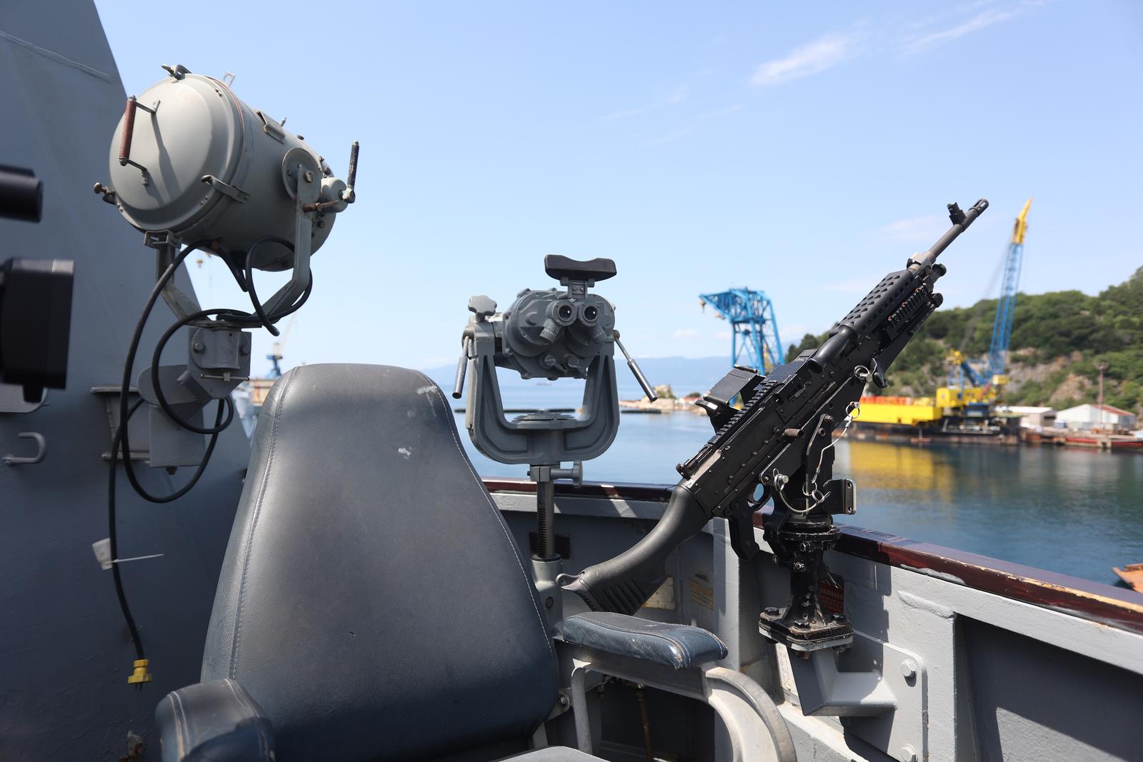 Rijeka: Posjet brodu Američke ratne mornarice USS Forrest Sherman u brodogradilištu Viktor Lenac