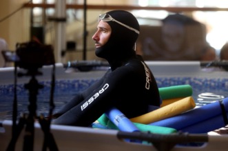 Rijeka: Svjetski rekord Vitomira Maričića, zadržao dah pod vodom 29 minuta i tri sekunde Rijeka: Svjetski rekord Vitomira Maričića, zadržao dah pod vodom 29 minuta i tri sekunde