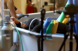 Rijeka: Svjetski rekord Vitomira Maričića, zadržao dah pod vodom 29 minuta i tri sekunde Rijeka: Svjetski rekord Vitomira Maričića, zadržao dah pod vodom 29 minuta i tri sekunde