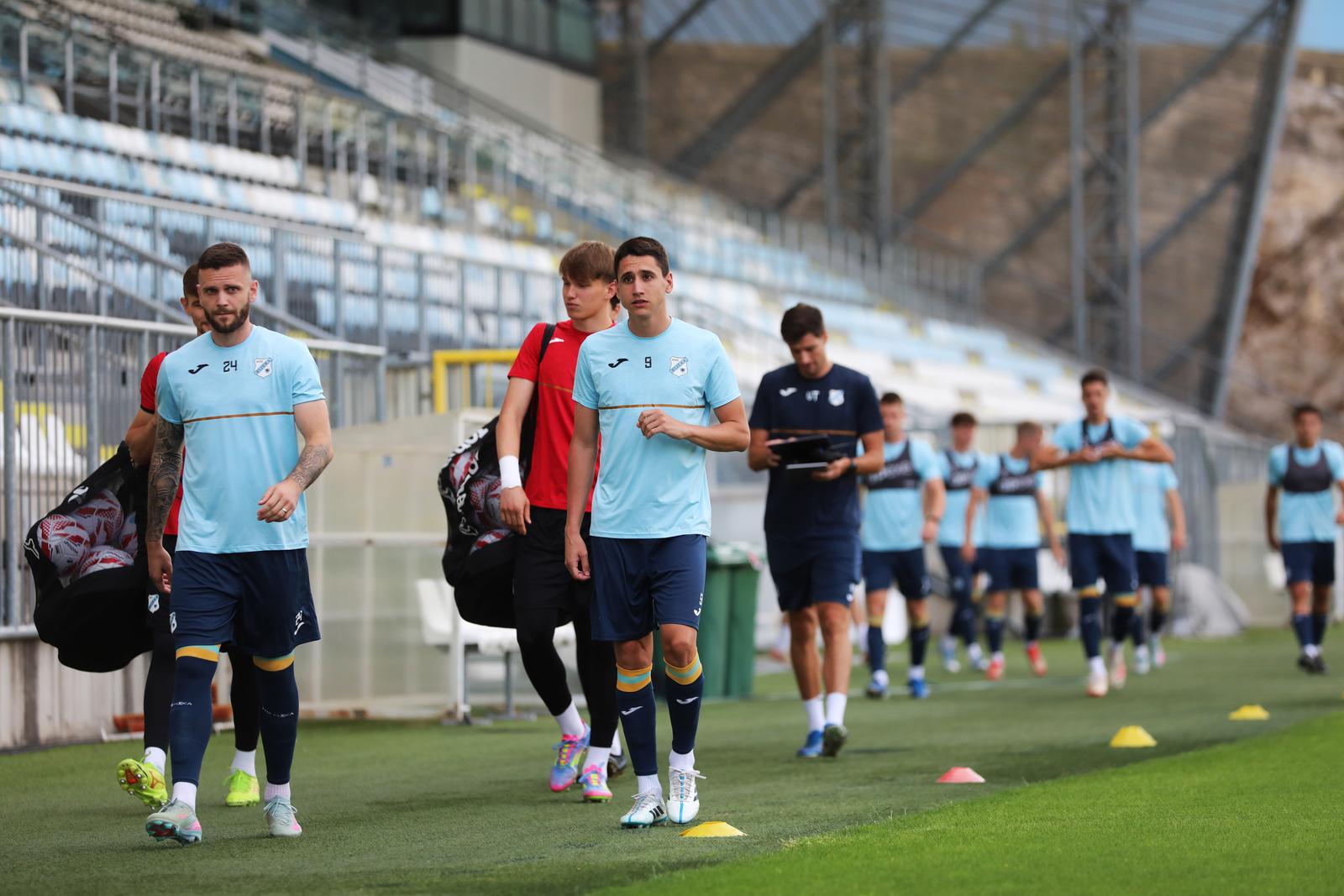 Rijeka: Početak priprema nogometaša HNK Rijeke.