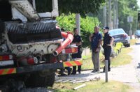 Zagreb: Kamion naletio na kuću u Botincu Zagreb: Kamion naletio na kuću u Botincu