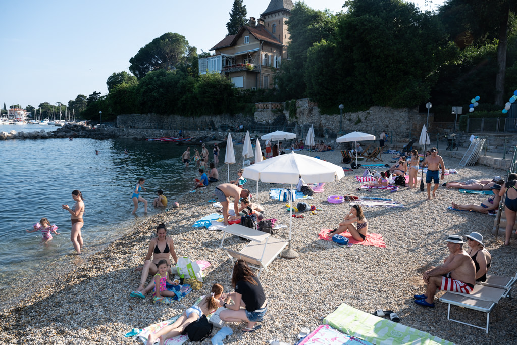Foto Luigi Opatija, Grad Opatija, Otvorenje obnovljene plaže To