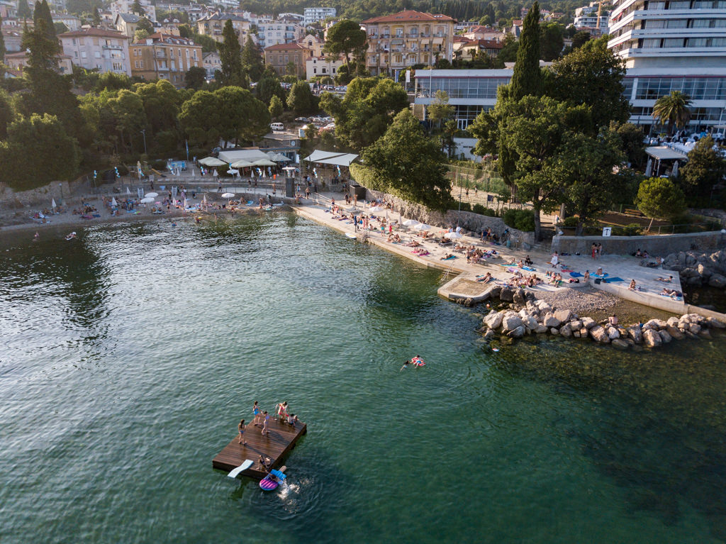 Foto Luigi Opatija, Grad Opatija, Otvorenje obnovljene plaže To